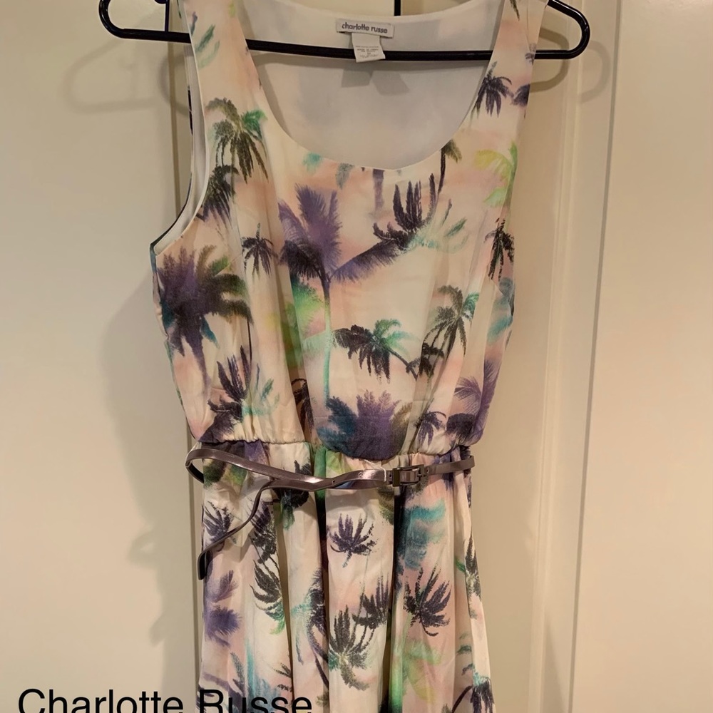 Shark-bite Hem dress